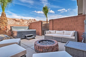 Calming Townhome with Hot Tub Near St George!